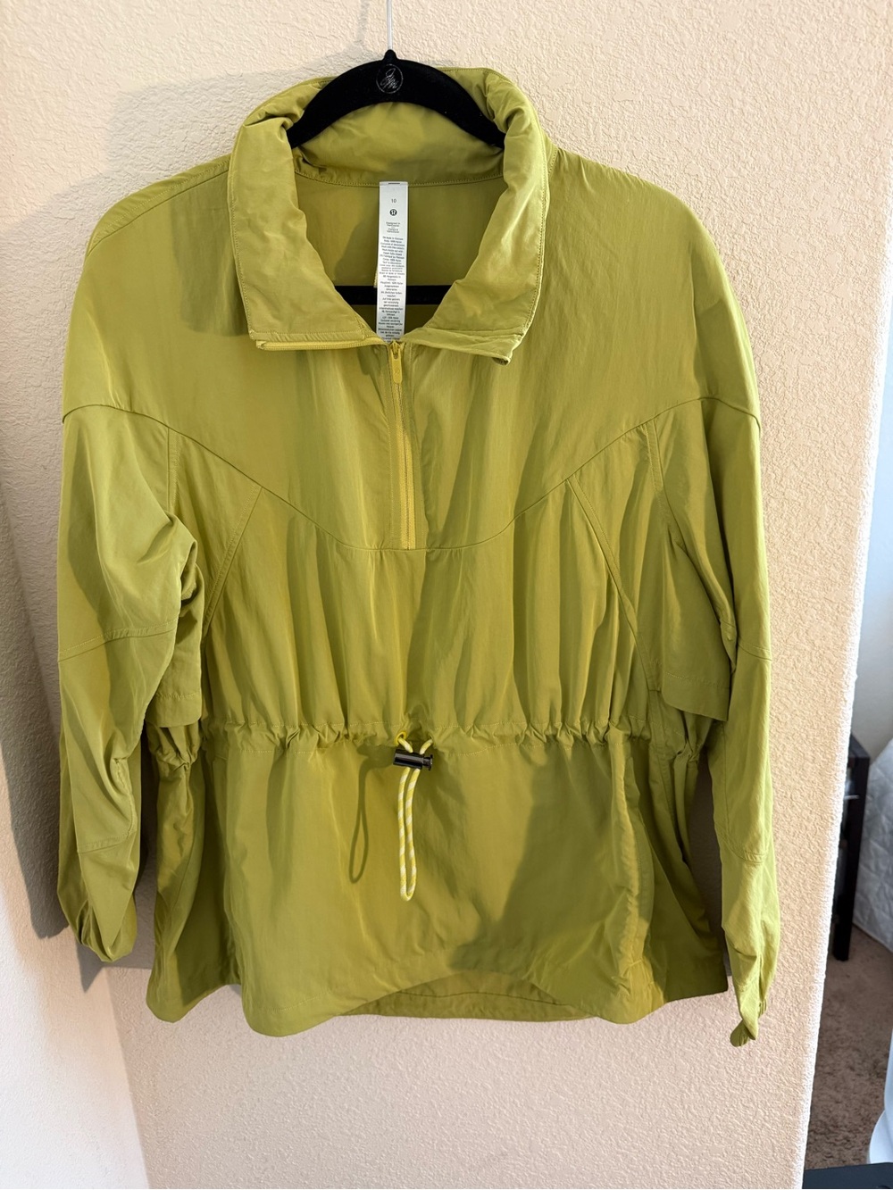 lululemon athletica Olive Green Pullover Anorak Jacket - Women's